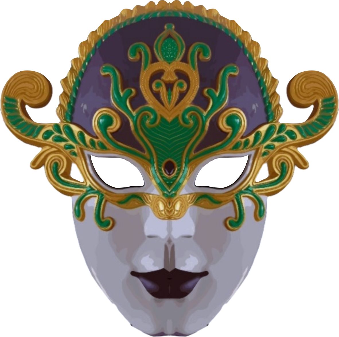 Mask Card Print F